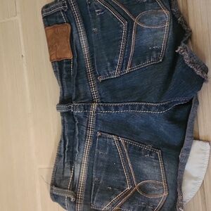 Blue Jean shorts crop Size 7